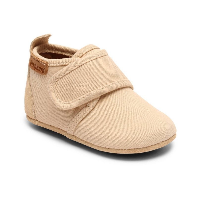 Bisgaard Bisgaard Baby Cotton Creme Hausschuh