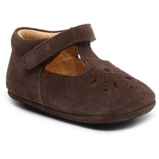 Bisgaard Bisgaard Bloom Dark Brown Hausschuh