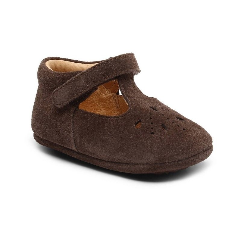 Bisgaard Bisgaard Bloom Dark Brown Hausschuh
