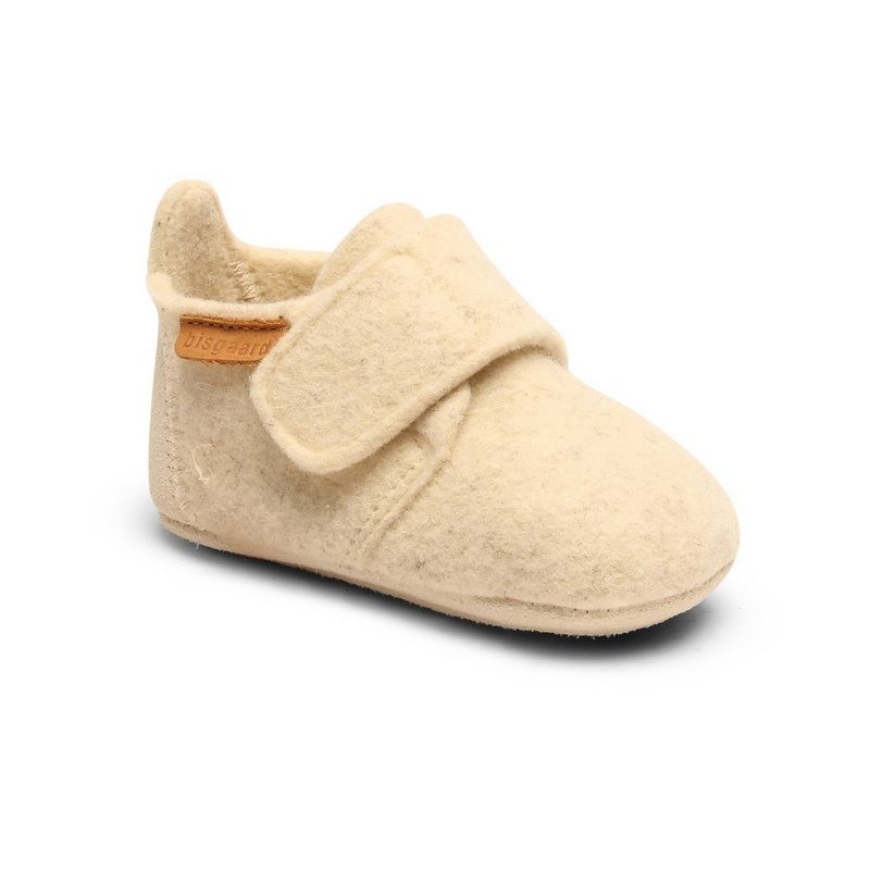 Bisgaard Bisgaard Baby Wool Creme Hausschuh