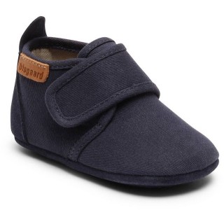 Bisgaard Bisgaard Baby Cotton Dark Blue Hausschuh