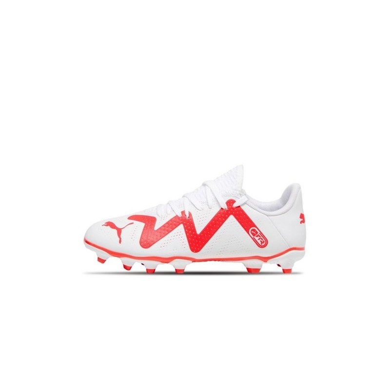 PUMA IP Future Play FG/AG Jr, weiß Fußballschuh