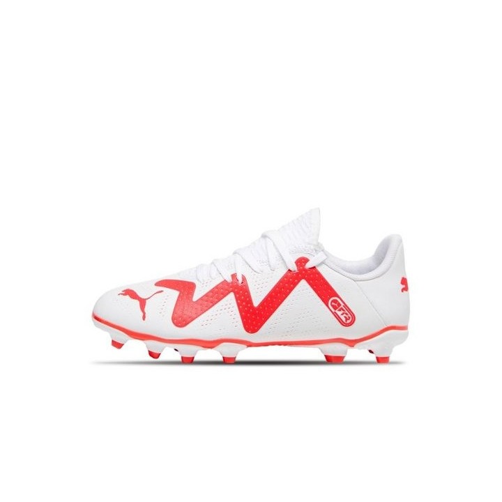 PUMA IP Future Play FG/AG Jr, weiß Fußballschuh