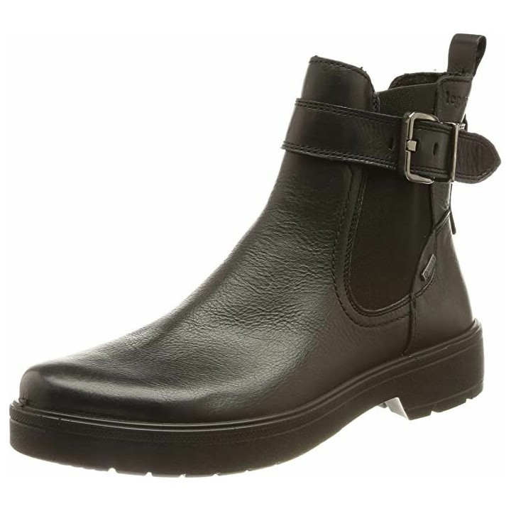 Superfit Stiefelette Leder  MYSTIC schwarz 5,5