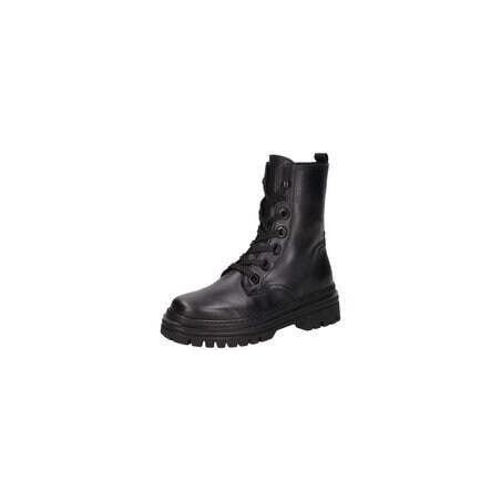 Gabor Schnür Boots Damen schwarz|schwarz|schwarz