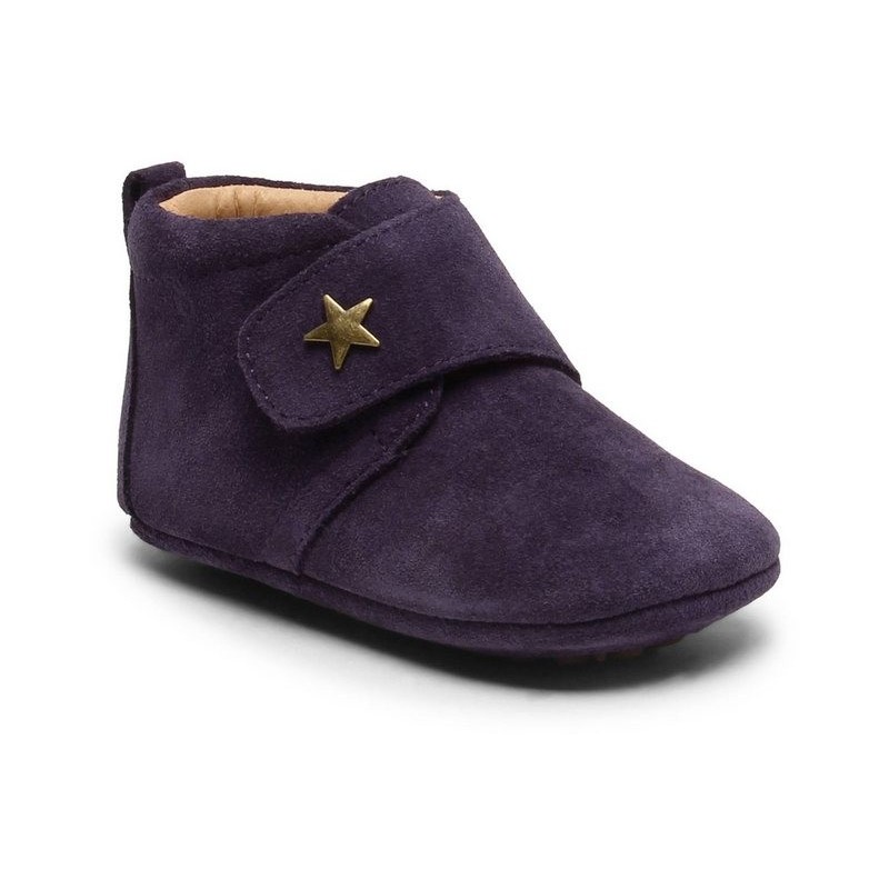 Bisgaard Bisgaard Baby Star Purple Hausschuh