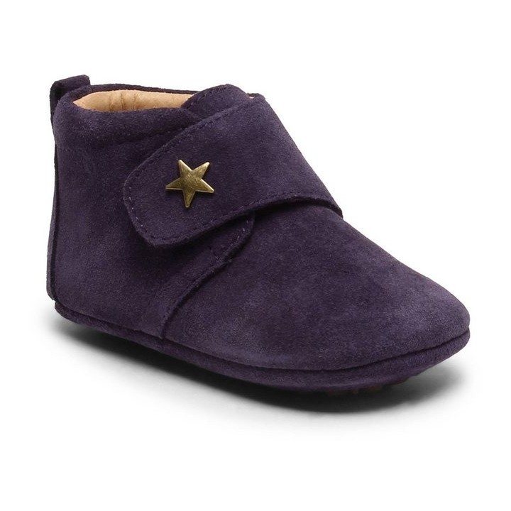 Bisgaard Bisgaard Baby Star Purple Hausschuh