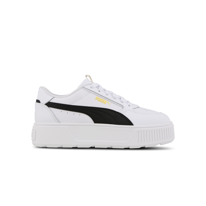 Puma Karmen Rebelle Unisex Schuhe - Weiß - Größe: 35.5 - Leder - Foot Locker