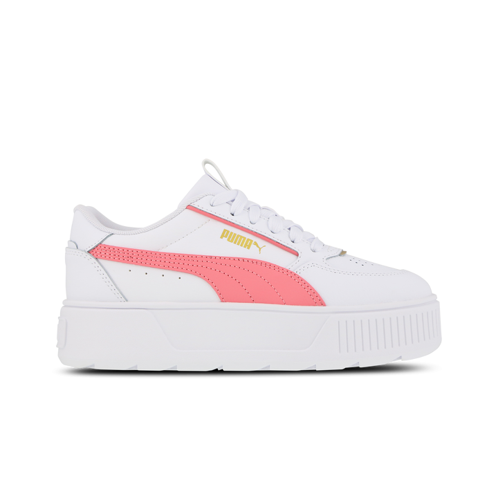 Puma Karmen Rebelle Unisex Schuhe - Weiß - Größe: 35.5 - Leder - Foot Locker