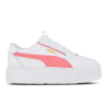 Puma Karmen Rebelle Unisex Schuhe - Weiß - Größe: 35.5 - Leder - Foot Locker