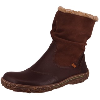 Damen Elegante Stiefelette Nido Ella N758 Braun  Brown Leder 41