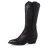 Damen Cowboy Stiefel Western 1-25706-43 Schwarz 008 Black Nu... 37