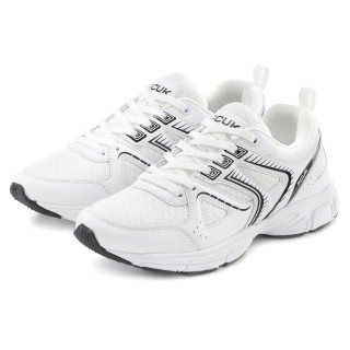 FCUK Sneaker, Freizeitschuh, Halbschuh mit ultraleichter flexibler Sohle VEGAN