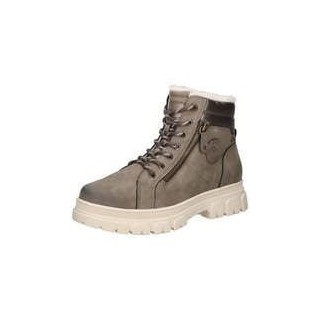 Tom Tailor Schnür Boots Damen grau|grau|grau|grau|grau|grau|grau|grau