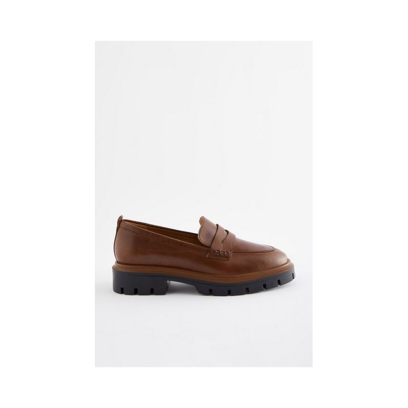 Next Forever Comfort® Lederslipper mit Profilsohle Loafer (1-tlg)