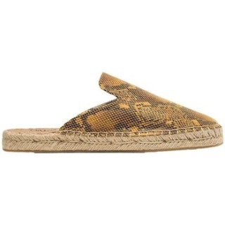 Paez  Espadrilles Mule W  - Print Snake Caramel