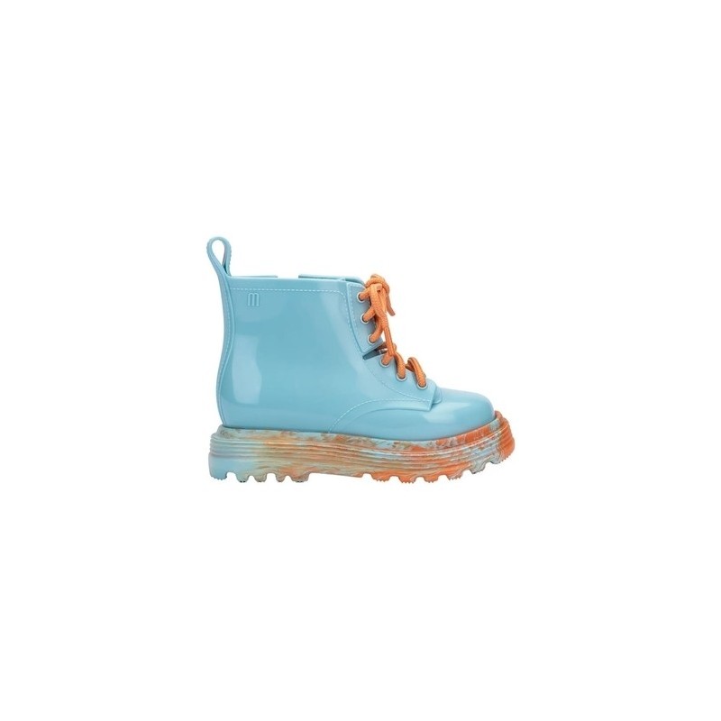 Melissa  Stiefel MINI  Coturno Baby Boots - Orange/Blue