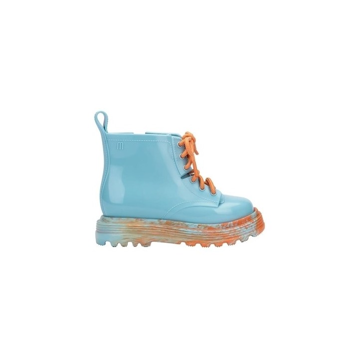 Melissa  Stiefel MINI  Coturno Baby Boots - Orange/Blue