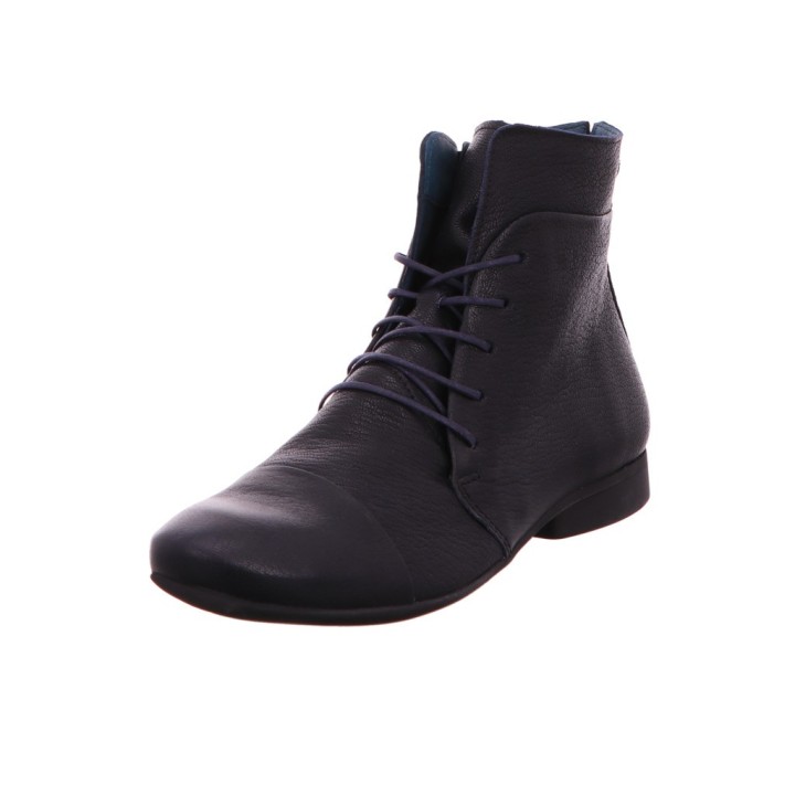 Schnürstiefelette - navy 37