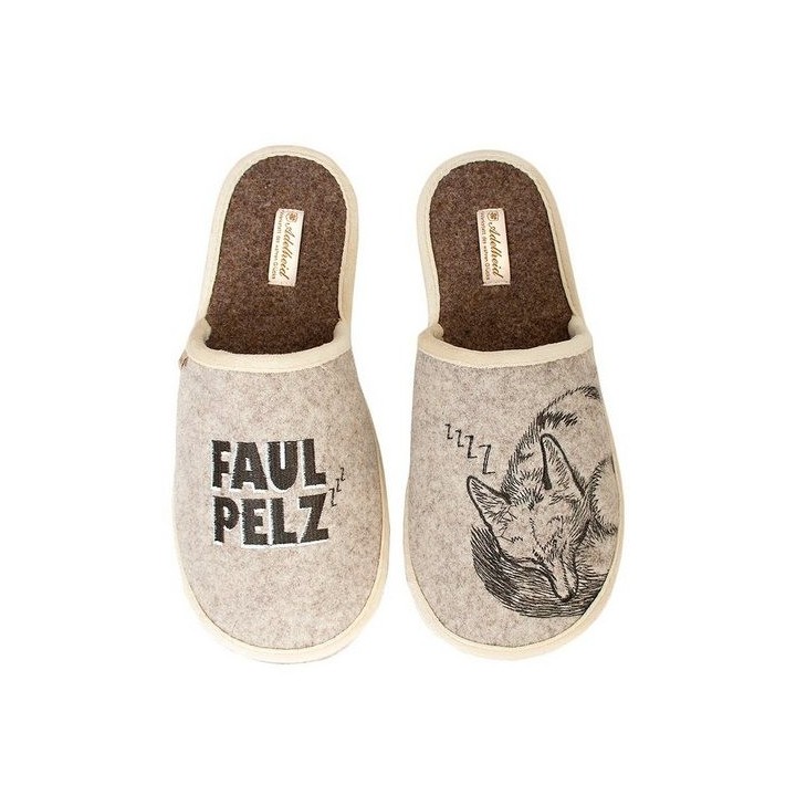 ADELHEID Faulpelz Filzpantoffel Pantoffel