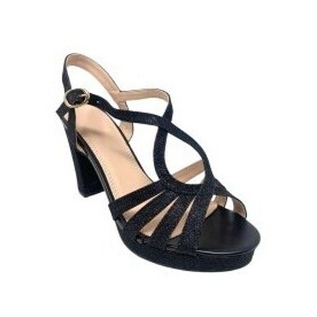 Bienve  Schuhe Ceremonia señora  w18-73 negro