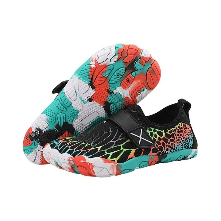 Refttenw Kinder Badeschuhe Schnell Trocknend Wasserschuhe Rutschfest Outdoor Barfußschuh