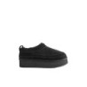Next Forever Comfort® Leder-Schlupfschuhe, Borgfutter Slipper (1-tlg)