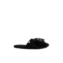 Next Velours-Pantoffeln mit Schleife Hausschuh (1-tlg)