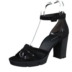Paul Green Sandalette mit Fesselriemen schwarz 6,5