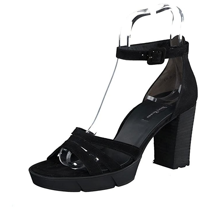 Paul Green Sandalette mit Fesselriemen schwarz 6,5