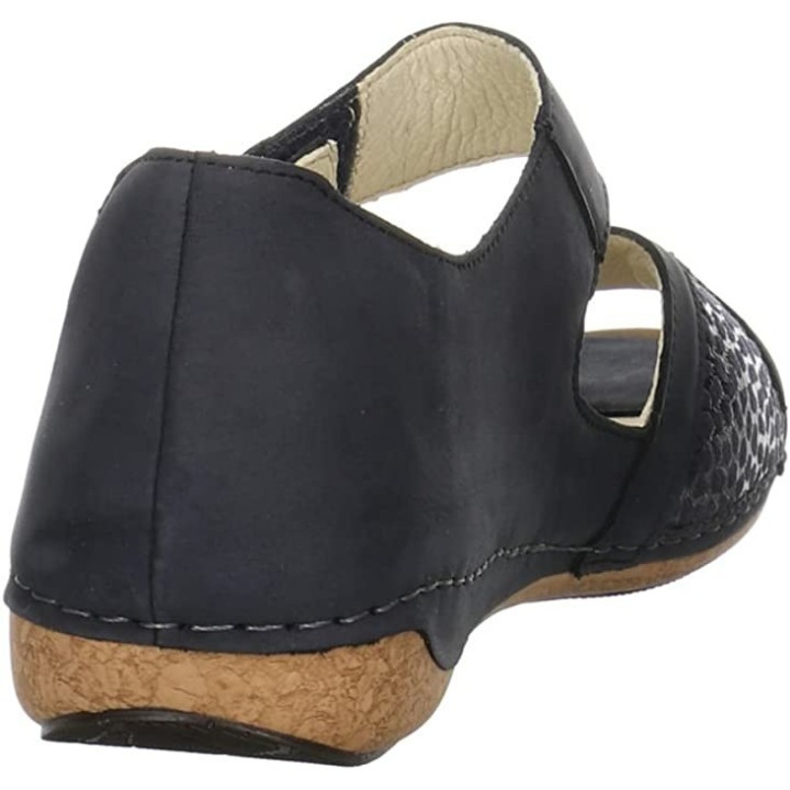 Waldläufer NUBUK GIRAFFESTR. türkis 6