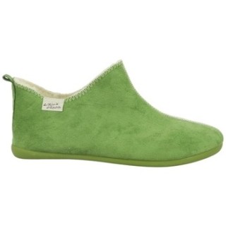 La Maison De L'espadrille  Hausschuhe BOTTILLON LAINE Maison de l'Espadrille VERT 6030-7