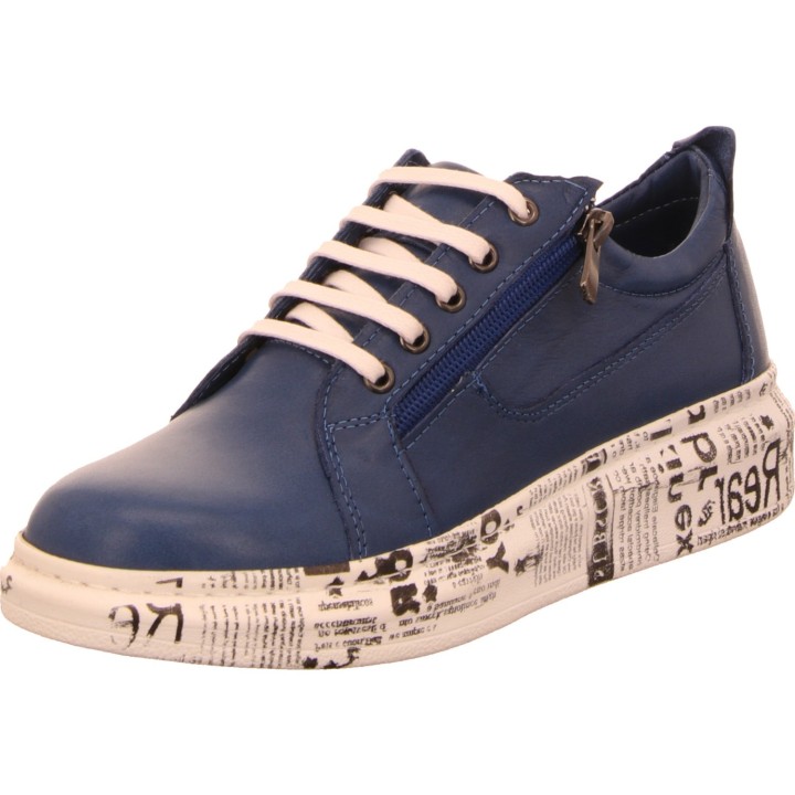 Freizeit Schnürer blau 37