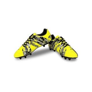 NIVIA Nivia Storm Fußballschuhe, PVC-Kunstleder, TPU-Sohle, Schnürverschluss Fußballschuh (Lieferumfang: 1 Paar Schuhe) Gepol