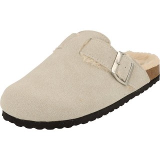SUPERSOFT Damen Komfort Clogs 522-575 weiche Pantoffeln gefüttert Hausschuh gepolstert