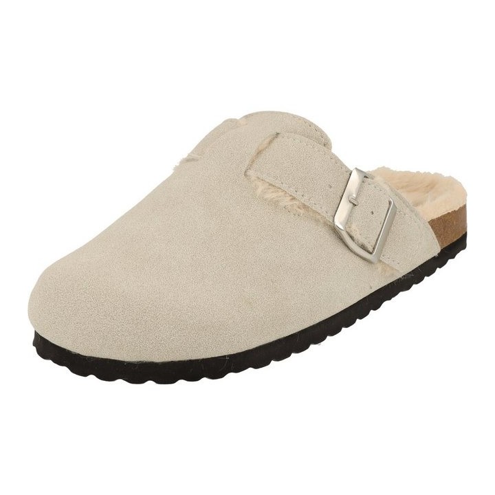 SUPERSOFT Damen Komfort Clogs 522-575 weiche Pantoffeln gefüttert Hausschuh gepolstert