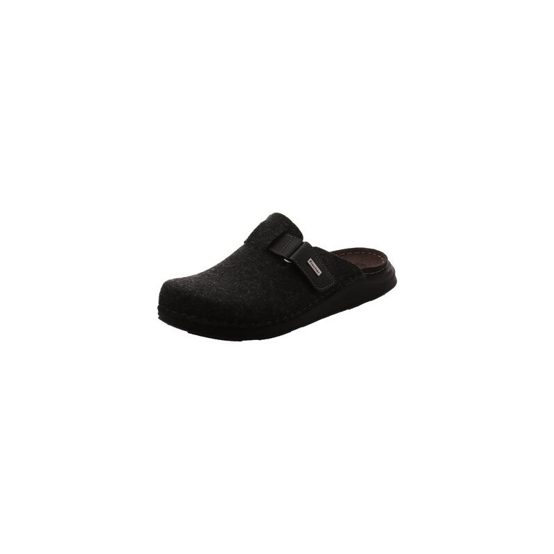 Fischer  Hausschuhe Filz-Pantoffel,anthrazit 626820