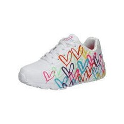 Skechers Uno Lite Spread The Love Mädchen weiß|weiß|weiß|weiß|weiß