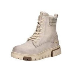 Mustang Schnür Boots Damen beige|beige|beige