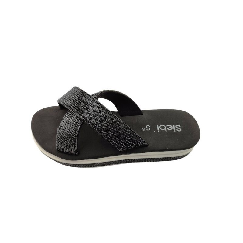 Siebi`s Siebi's Nizza Modische Strandschuhe Badeschuhe Pantoletten mit Plateau Badeschuh