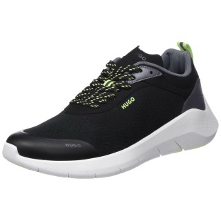 HUGO Herren Wayne Runn Sneakers aus Material-Mix mit Mesh-De... 44