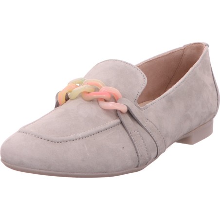 Paul Green Slipper Loafer Leder Grau Hellgrau Damen hell_gra... 4,5