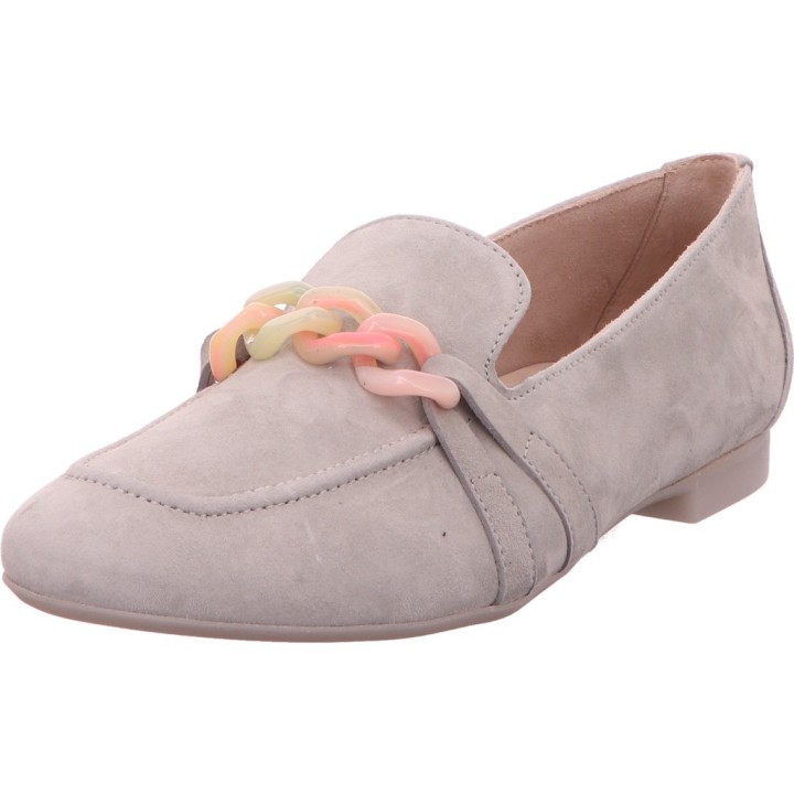 Paul Green Slipper Loafer Leder Grau Hellgrau Damen hell_gra... 4,5