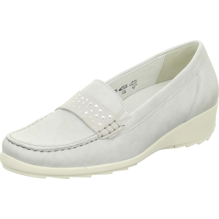 Waldläufer BRONX NUBUK grau 7