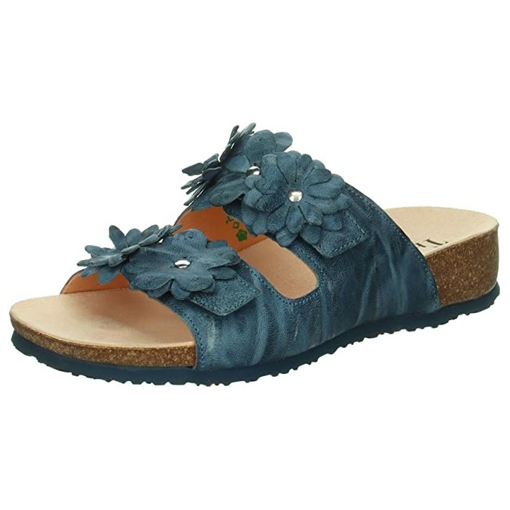 Think! Damen Julia Chromfrei Gegerbte Nachhaltige Clogs 41