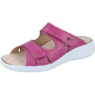 Finn Comfort Palau Damen Pantolette pink Leder 42