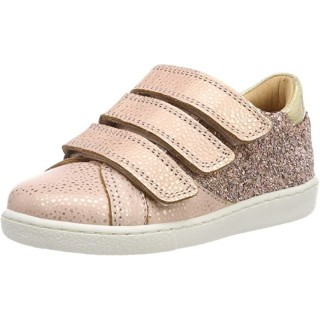 Bisgaard Velcro blush metall 38