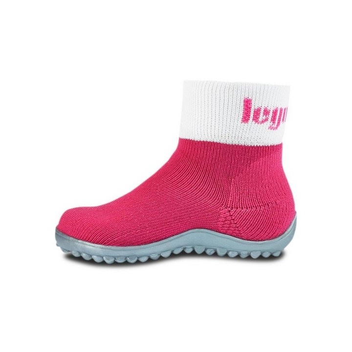 Leguano Leguanito pink - Kinder Barfußschuhe / Lauflernschuhe / Sockenschuhe Barfußschuh