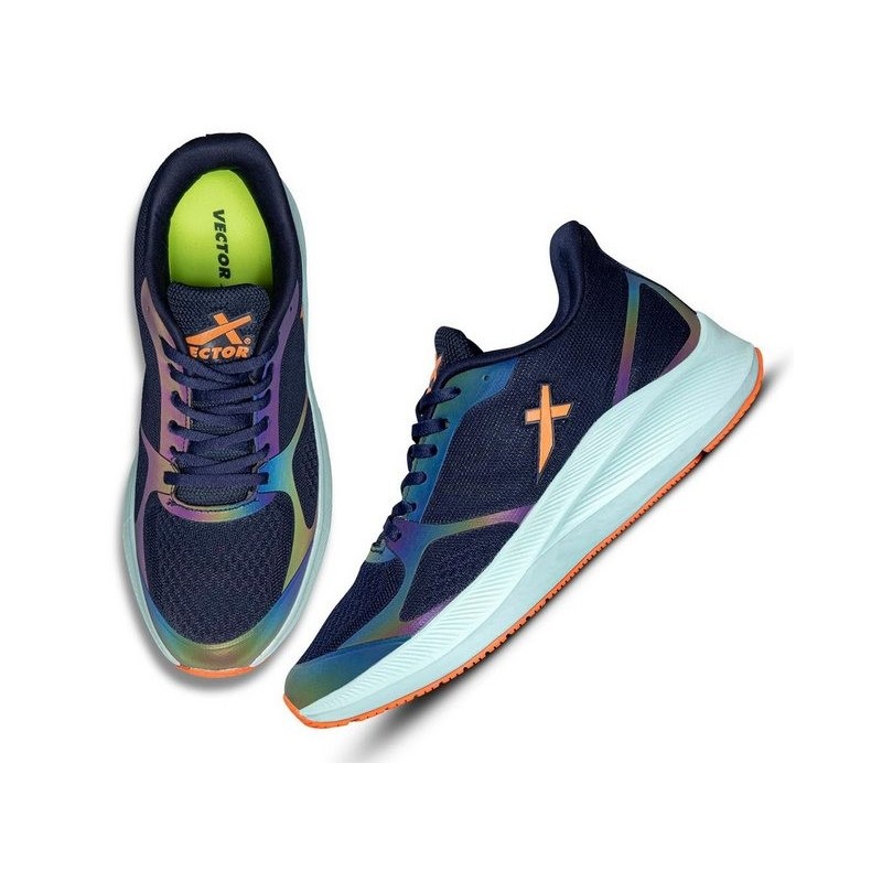 Vector X Reflector Lauf-/Joggingschuh für Sport und Fitness Laufschuh (Für Männer und Jungen, Atmungsaktives Mesh, Durchgehen