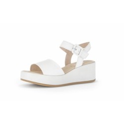 Keilsandalette - weiß 41,5
